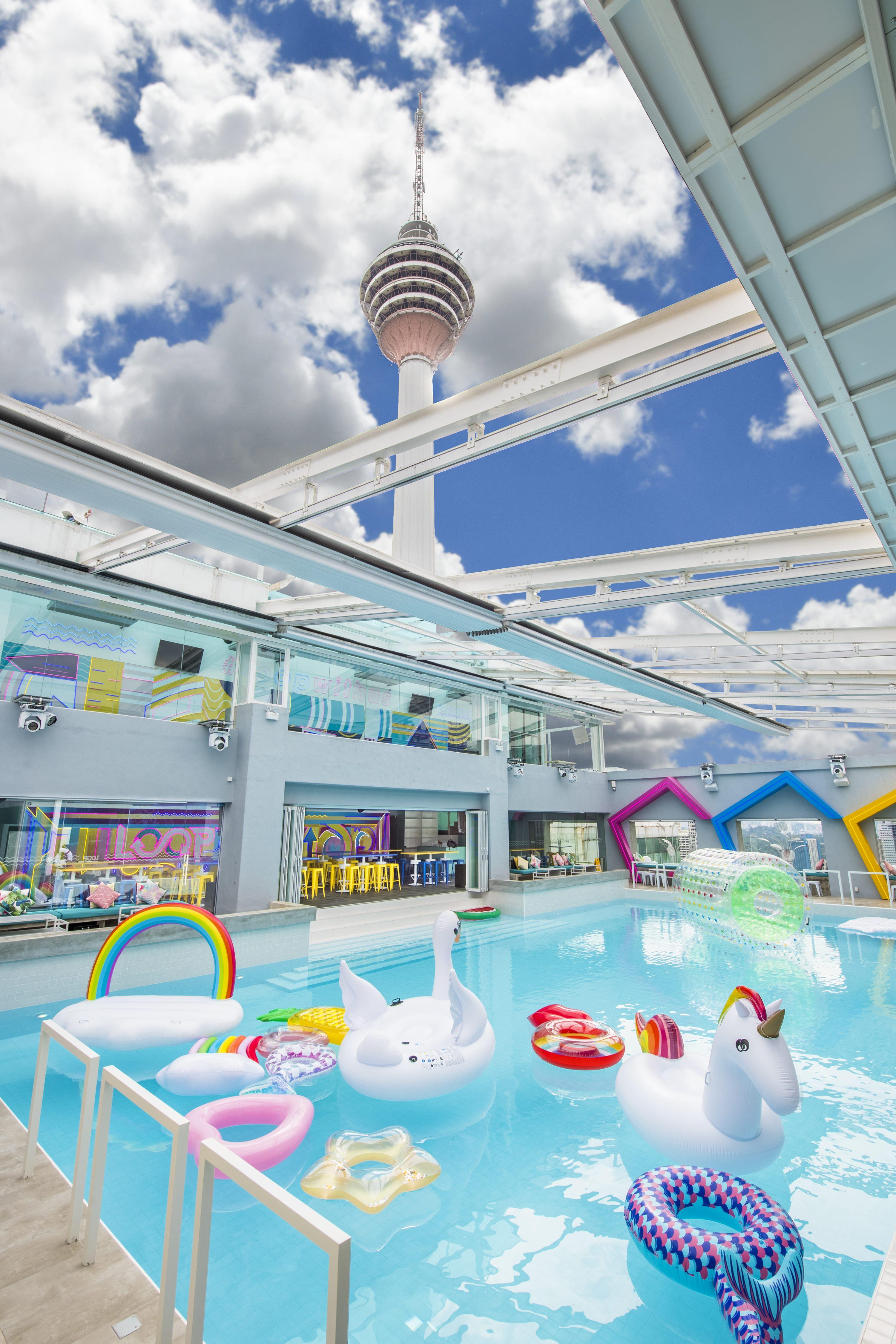 أجنحة باسيفيك ريجنسي الفندقية كوالالمبور المظهر الخارجي الصورة The new leisure centre